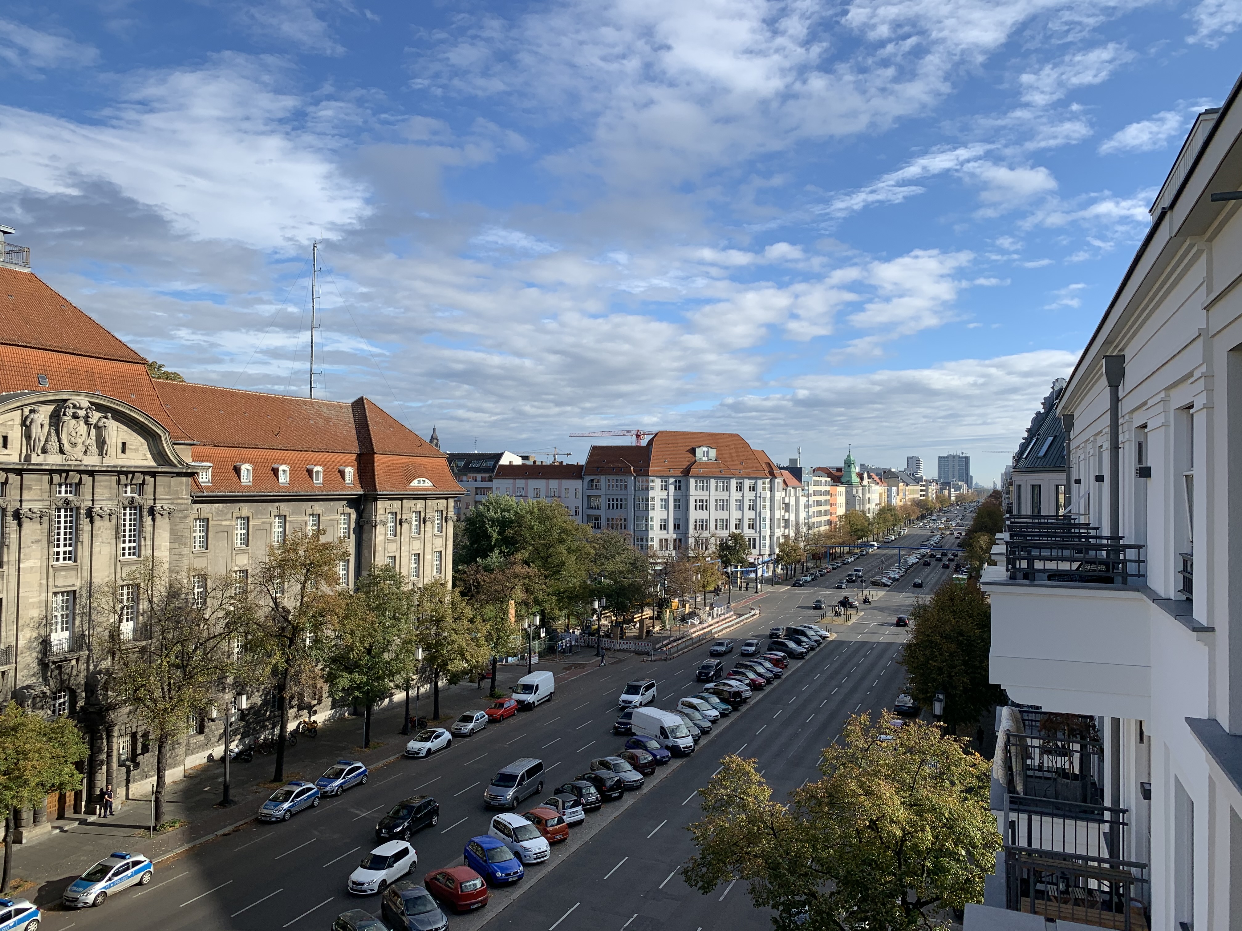Kaiserdamm 116, 2019-10-20 Aussicht Balkon.jpg